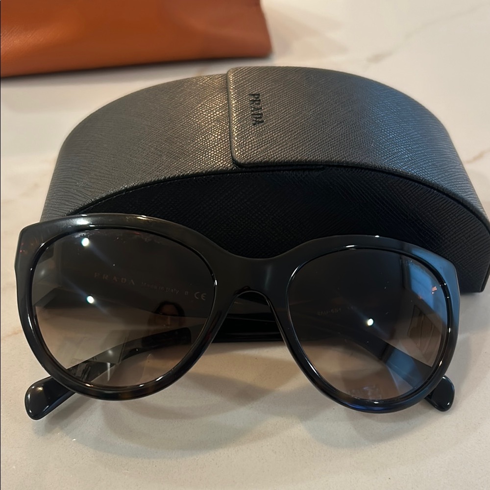 Prada Black Cateye Sunglasses